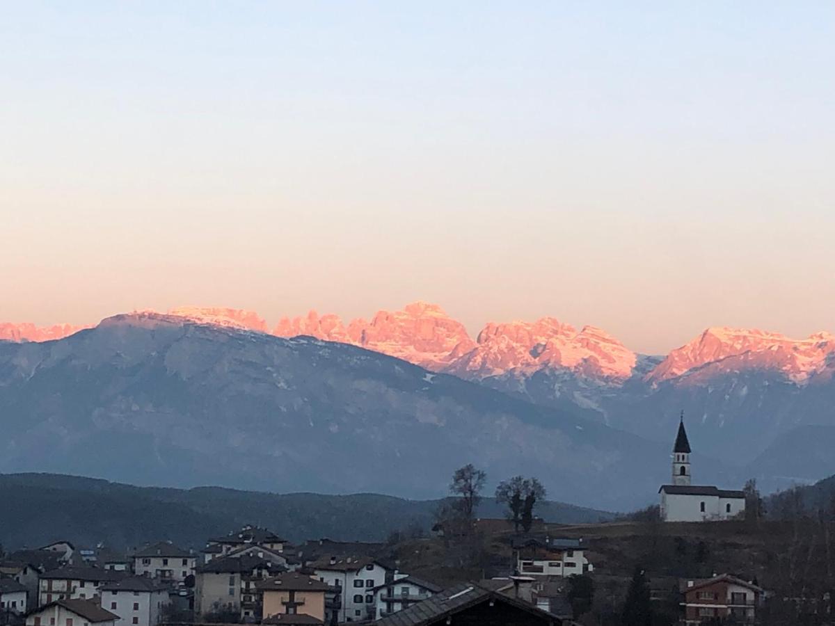 Appartamento Luminoso, Giardino, Vista Dolomiti. Baselga di Pinè Exteriör bild