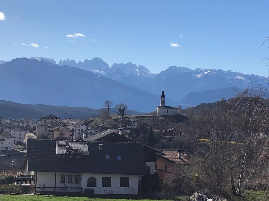 Appartamento Luminoso, Giardino, Vista Dolomiti. Baselga di Pinè Exteriör bild