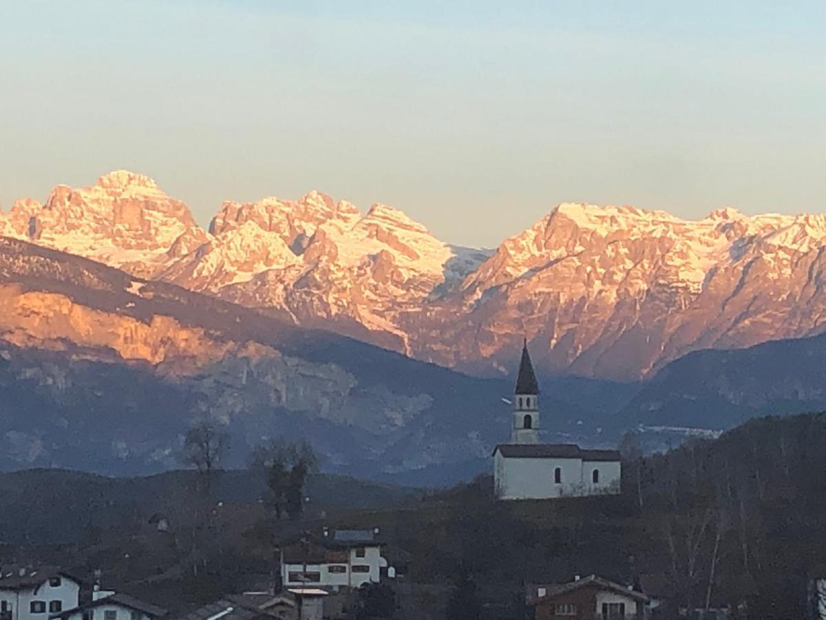 Appartamento Luminoso, Giardino, Vista Dolomiti. Baselga di Pinè Exteriör bild