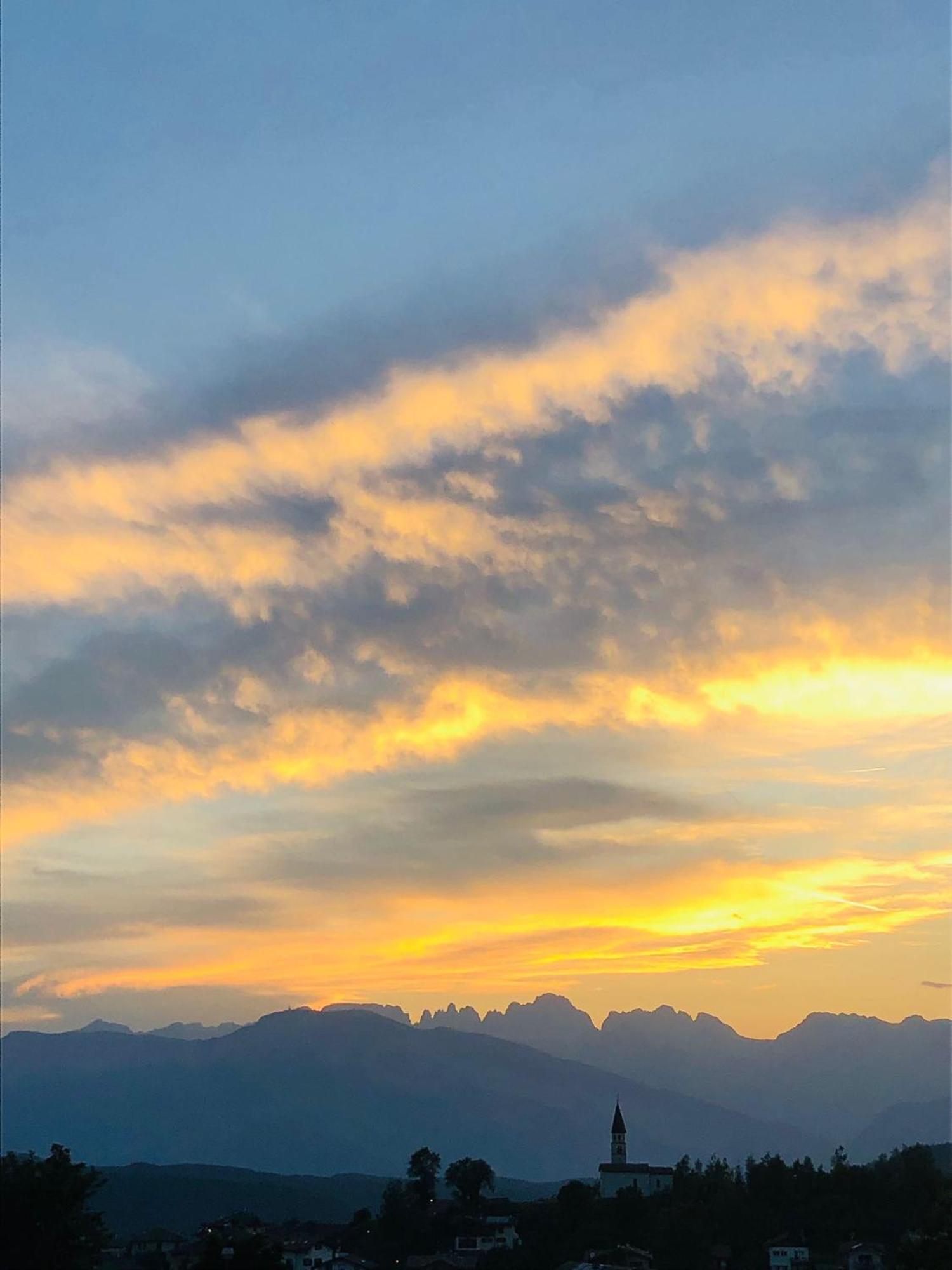 Appartamento Luminoso, Giardino, Vista Dolomiti. Baselga di Pinè Exteriör bild